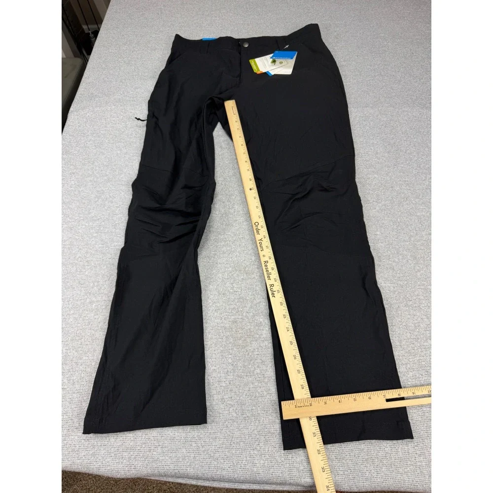Columbia Jasper Butte Mens 34x32 Black Omni-Shield Hiking Pants XM9004-010 NEW